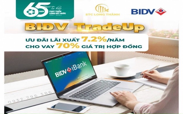 Ngân hàng BIDV hỗ trợ chính cho dự án STC Long Thành