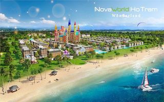 Novaworld Hồ Tràm Wonderland đưa Hồ Tràm trở thành tâm điểm du lịch phía Nam