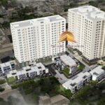 Phối cảnh tổng thể Chung cư C1 C2 Xuân Đỉnh