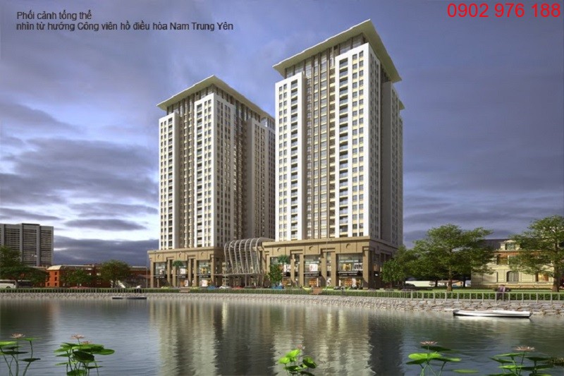 Phối cảnh tổng quan Chung cư Home City 