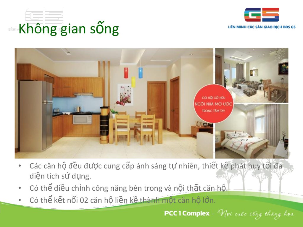 Thiết kế căn hộ mẫu chung cư pcc1 complex