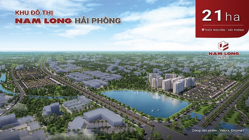 Phối cảnh dự án nam long hải phòng