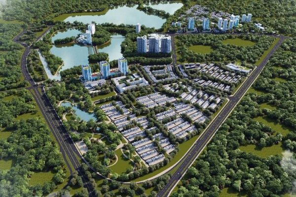 Phối cảnh tổng thể Dự án Galia Hà nội Hoàng Mai