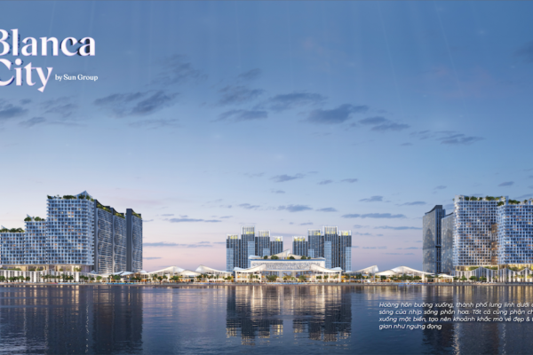 Phối cảnh tổng thể dự án blanca city