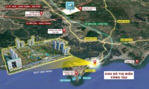 Vị trí dự án Sun Blanca City Vũng Tàu