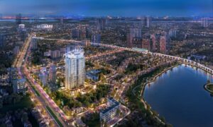 Phối cảnh tổng thể dự án Chung cư Galia Hà Nội