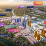 Masteri Prime Peak Phối cảnh tổng thể khu đô thị Vinhomes Global Gate Cổ Loa