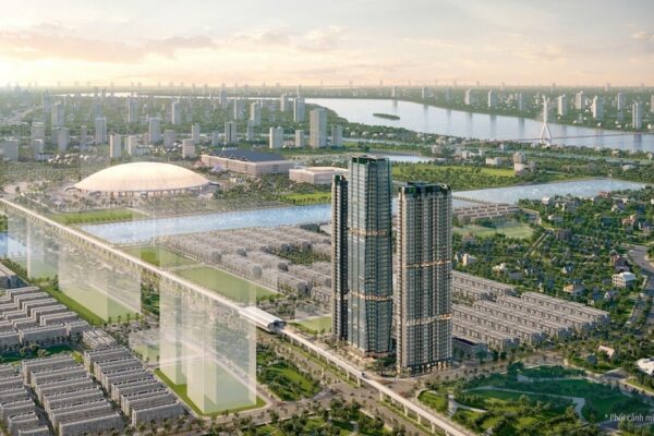 Phối cảnh tổng thể Chung cư Lumiere Prime Hills Cổ Loa