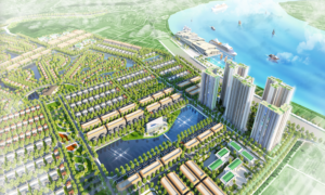 Phối cảnh tổng thể dự án Alluvia City