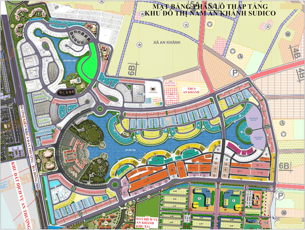 Tiêu chuẩn bàn giao Vista Palma và Vista Serena Nam Anh Khánh