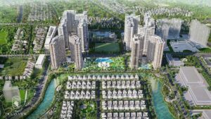 Phối cảnh tổng thể Chung cư Lumiere Bayfront Ocean Park 1