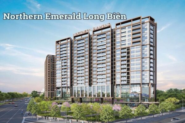 Phối cảnh tổng thể Chung cư Northern Emerald Long Biên