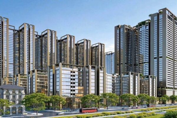 Phối cảnh Chung cư Sunshine Legend City Hưng Yên