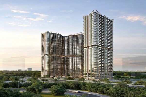 Phối cảnh tổng thể Chung cư Lumiere Bayfront Ocean Park 1