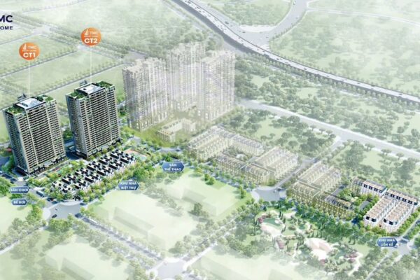 Phối cảnh tổng thể Chung cư TMC Smart Home