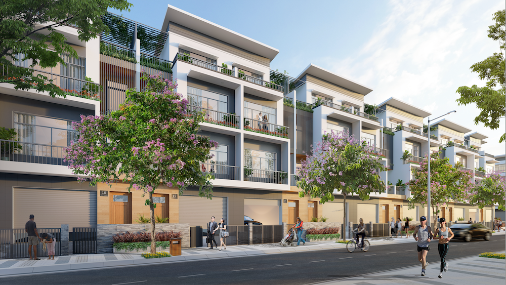 Điểm nhấn mẫu thiết kế Nhà Phố T&T City Millennia