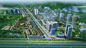 Phối cảnh quy hoạch tổng thể Chung cư An Bình Homeland