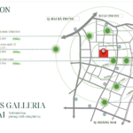 Vị trí dự án Chung cư Meyhomes Galleria Hoàng Mai