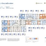 Mặt bằng thiết kế tầng điển hình toà Vision 1 Masteri Era Landmark