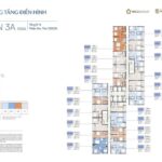 Mặt bằng thiết kế tầng điển hình toà Vision 4 Masteri Era Landmark