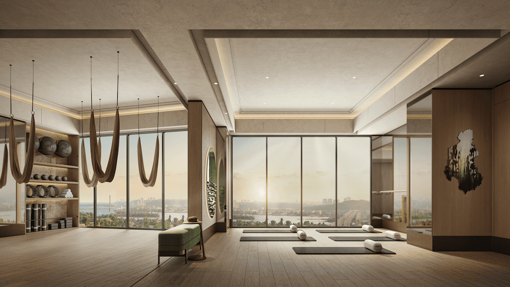 Tiện ích phòng tập Yoga cao cấp tại dự án Lumiere essence Peak