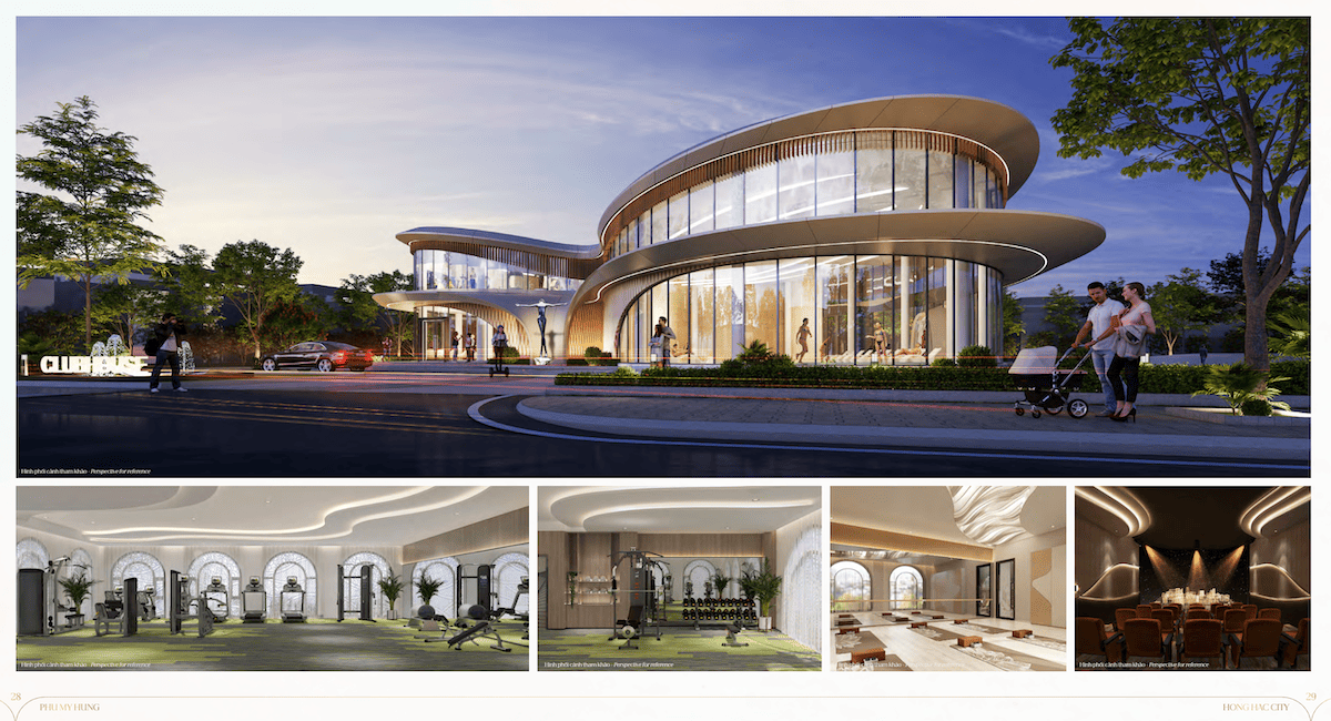 Hệ thống tiện ích tiêu chuẩn cao cấp phục vụ cư dân Hồng Hạc City