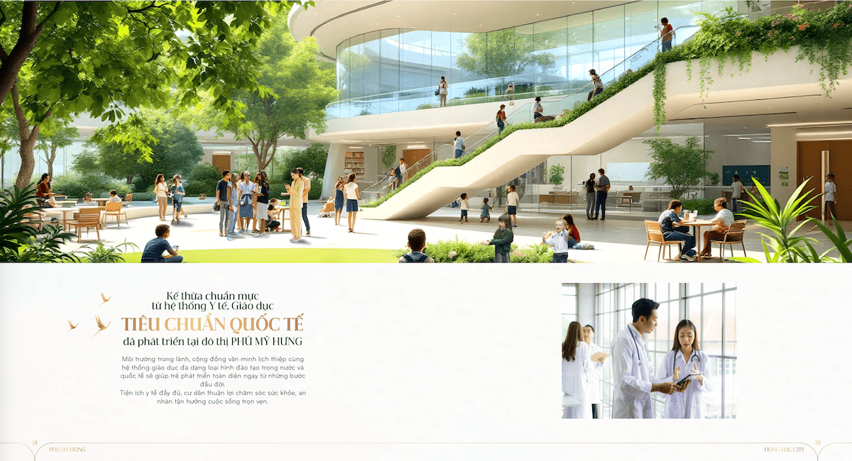 Kế thừa hệ thống y tế giáo dục tiêu chuẩn quốc tế