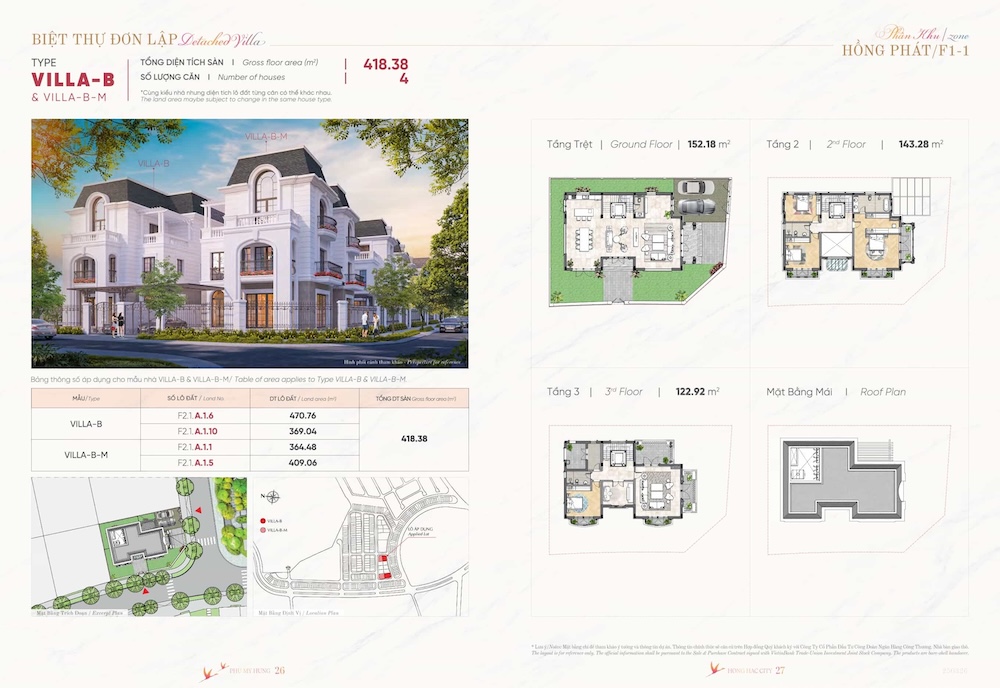 Layout thiết kế Biệt thự đơn lập B Hồng Hạc City Bắc Ninh