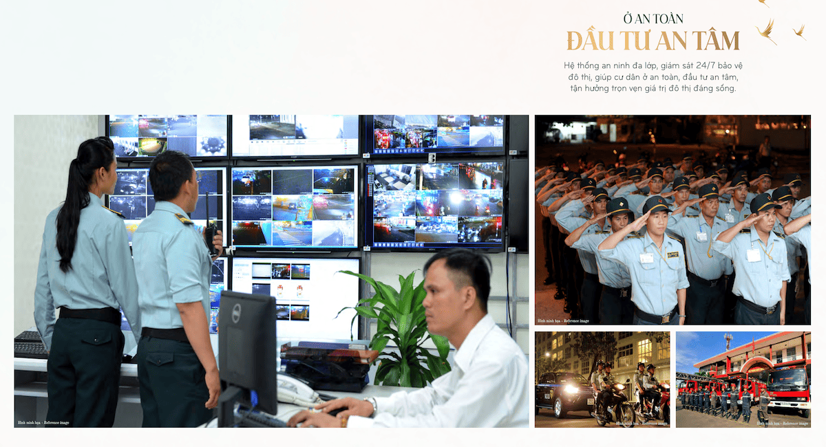 Hệ thống an ninh đa lớp tại Hồng Hạc City Phú Mỹ Hưng