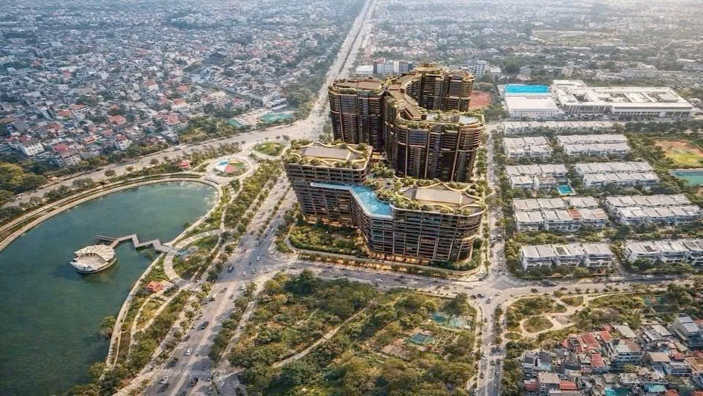 Phối cảnh tổng thể dự án The Maglonia Private Residences