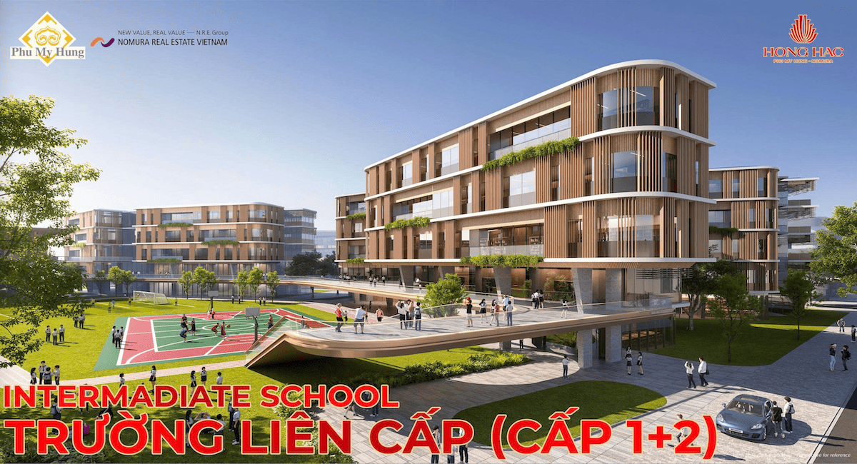 Trường cấp 1+2 tại Hồng Hạc City Bắc Ninh