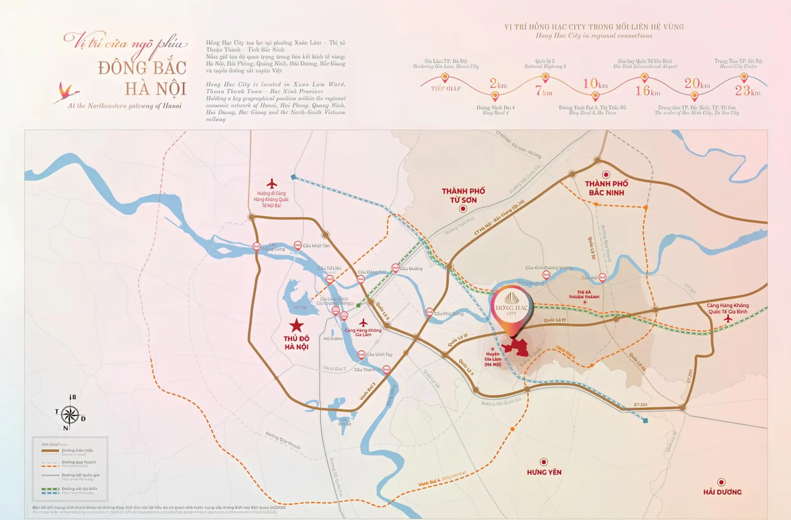 Vị trí dự án Hồng Hạc Phú Mỹ Hưng miền Bắc