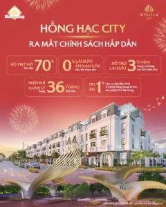 Chính sách bán hàng Hồng Hạc City Bắc Ninh