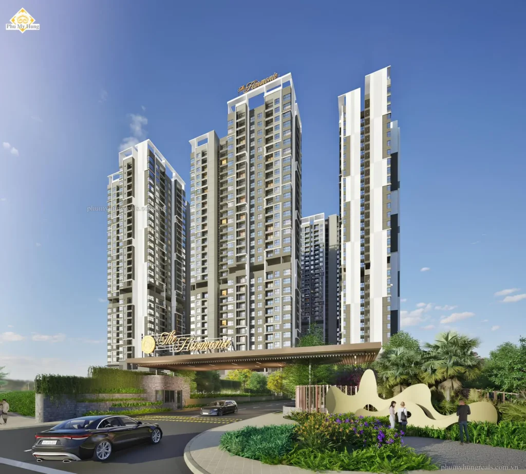 Phối cảnh tổng thể dự án Phú Mỹ Hưng The Harmonie Bình Dương