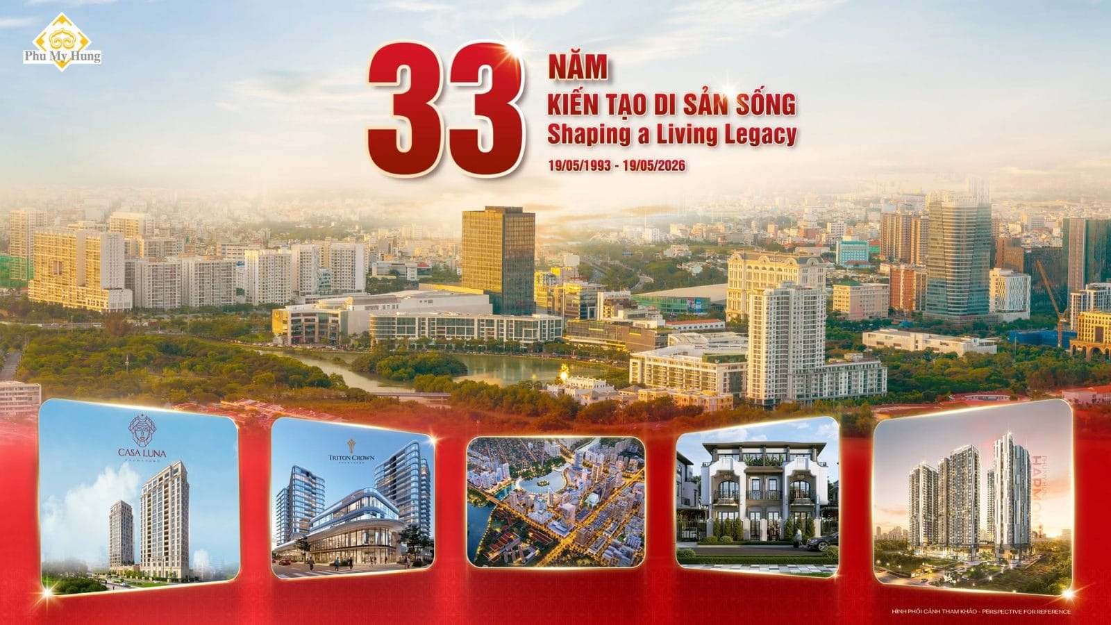 Phú Mỹ Hưng 33 năm kiến tạo uý tín Chủ đầu tư