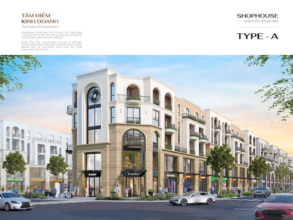 Bán căn Shophouse Vip nhất Hồng Hạc City Bắc Ninh