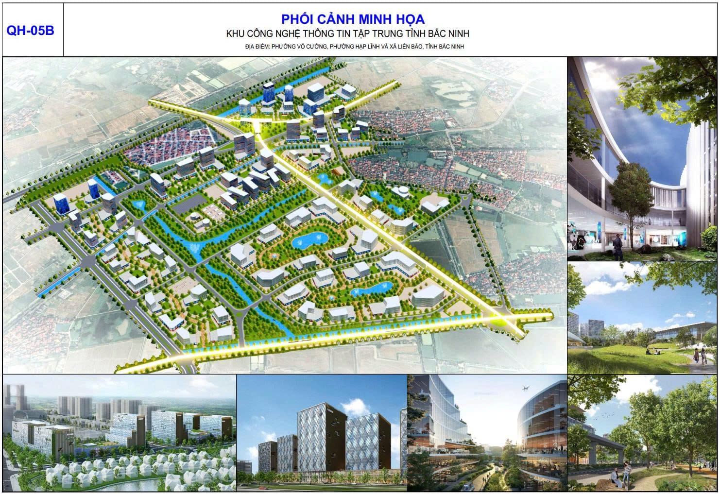 Phối cảnh minh hoạ dự án đầu tư của Xuân Cầu Holdings tại Bắc Ninh