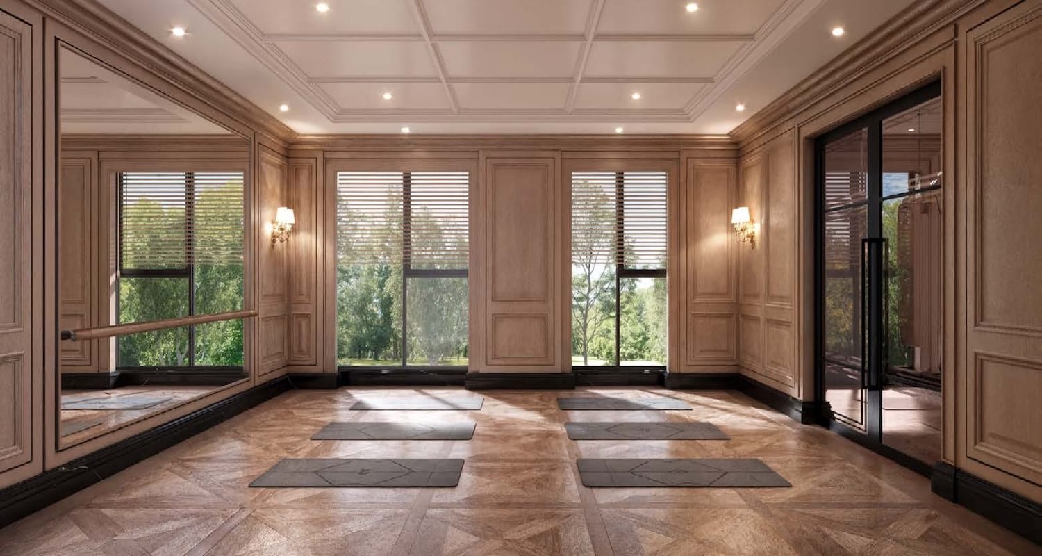 Phòng tập Yoga sang trọng tại Casa Luna Phú Mỹ Hưng