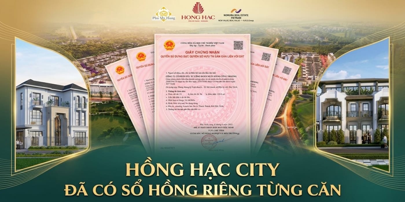 Pháp lý dự án Hồng hạc city phú mỹ hưng